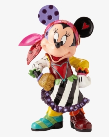 Minnie Mouse Red Png - Romero Britto Disney Mickey And Minnie, Transparent Png, Free Download