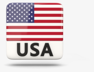 Square Icon With Iso Code - Usa Flag Icon Square, HD Png Download, Free Download