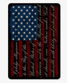Pledge Of Allegiance American Flag - Flag Of The United States, HD Png Download, Free Download