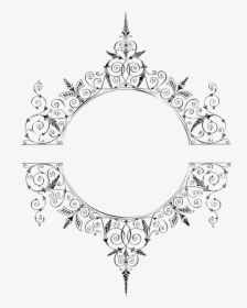 Leaf,jewellery,ornament - Border Vintage Design Png, Transparent Png, Free Download