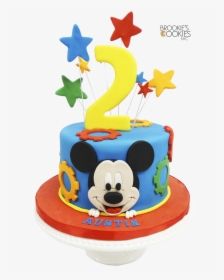 Mickey Mouse Cake - Mickey Mouse Character Cake, HD Png Download, Free Download