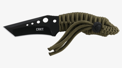 Triumph N - E - C - K - ™ Black With Paracord Wrap - Columbia River Knife & Tool, HD Png Download, Free Download