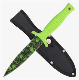Skull Death Rate Dagger - Hunting Knife, HD Png Download, Free Download