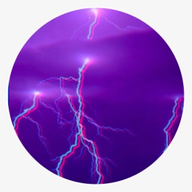 #aesthetic #lightning #purple - Purple Lightning Aesthetic, HD Png Download, Free Download