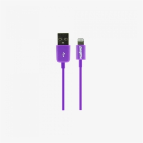 Lightning Charge Sync Cable For Iphone Purple, HD Png Download, Free Download