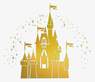 Disney Castle Cinderella Ideas About Silhouette On - Disney Magic Kingdom, HD Png Download, Free Download