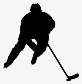 Transparent Golfer Silhouette Png - Hockey Player Png, Png Download, Free Download