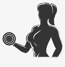 Woman Fitness Logo Png, Transparent Png, Free Download