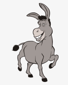 Clip Art Donkey Smiling - Cartoon Donkey From Shrek, HD Png Download, Free Download