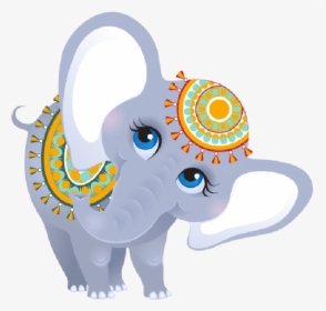 Elephant - Indian Elephant Clipart Png, Transparent Png, Free Download
