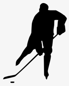Transparent Hockey Player Silhouette Png - Clipart Hockey Player Silhouette, Png Download, Free Download
