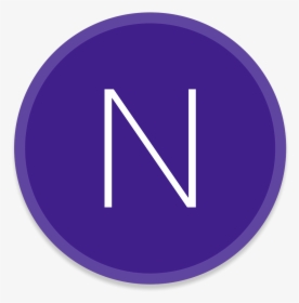 Microsoft Onenote Icon Svg - Circle, HD Png Download, Free Download