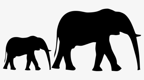 Free Image On Pixabay - Elephant Silhouette Clipart, HD Png Download, Free Download