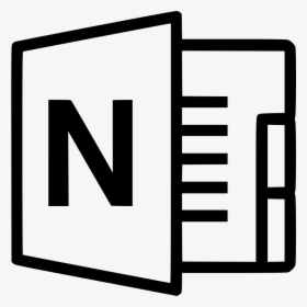 Transparent Microsoft Excel Logo Png - Microsoft Word Logo Black And White, Png Download, Free Download