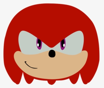 Lego Knuckles Hud,vector Icon By Soniconbox - Knuckles The Echidna Head, HD Png Download, Free Download