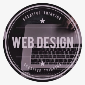 Web Design Round Sticker - Emblem, HD Png Download, Free Download