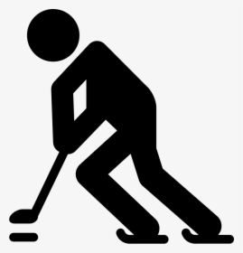 Ice Hockey Player - Ice Hockey Icon, HD Png Download, Free Download