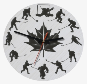 Canada Wooden Wall Clock - Silhouette, HD Png Download, Free Download