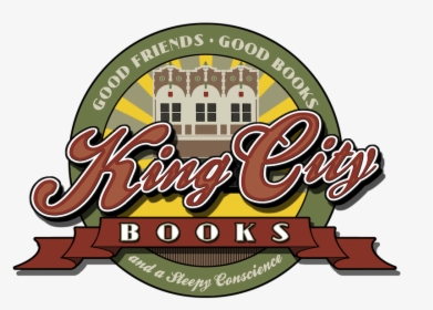 King City Books Logo Png Booger King Logo - Label, Transparent Png, Free Download