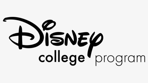 Transparent Disney Black Logo Png - Disney College Program Logo, Png Download, Free Download