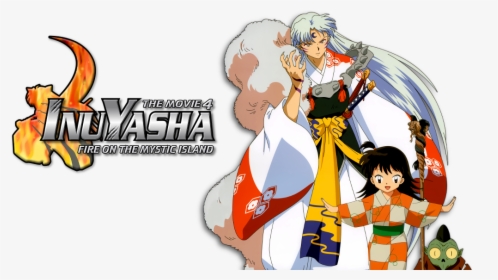 Inuyasha The Movie - Inuyasha Movie 4 Fire On The Mystic Island 2004, HD Png Download, Free Download