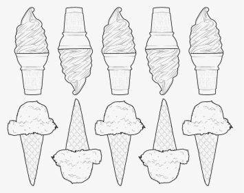28 Collection Of Tumblr Png Coloring Pages - Soft Serve Ice Creams, Transparent Png, Free Download