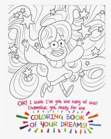 New Super Cool Graviry Falls Coloring Pages - Gravity Falls Don T Color This Book It's Cursed, HD Png Download, Free Download