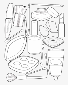 Transparent Tumblr Png Coloring Pages - Косметика Раскраска, Png Download, Free Download