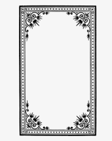 Black And White Borders Design, HD Png Download, Free Download