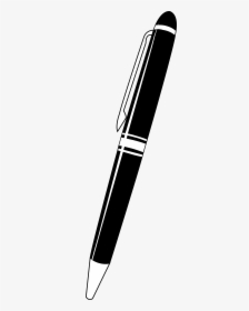 Black And Pen Clipart Black And White Pen- - Pen Clipart Black And White, HD Png Download, Free Download