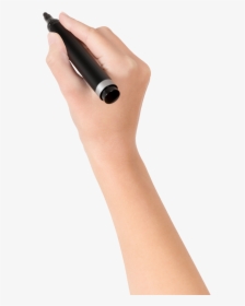 Marker Hands With Pen, HD Png Download, Free Download