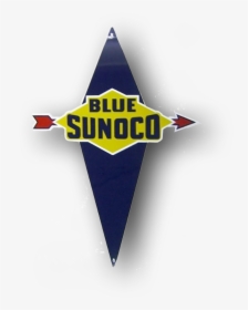 Blue Sunoco Sign - Blue Sunoco, HD Png Download, Free Download