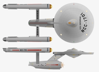 Original Uss Enterprise Ncc 1701, HD Png Download, Free Download