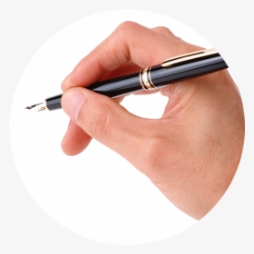 Hand With Pen Png, Transparent Png, Free Download