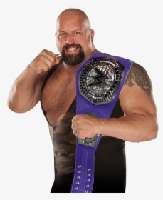 Transparent Wwe Championship Png - Big Show With Wwe Championship Png, Png Download, Free Download