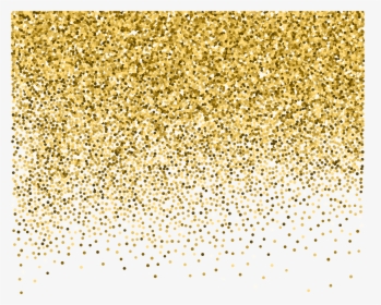 High Definition Confetti Png - Transparent Background Gold Glitter Png, Png Download, Free Download