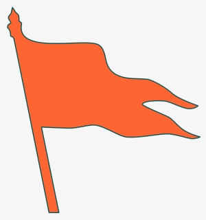 Bhagwa Flag Png - Flag Shivaji Maharaj Png, Transparent Png, Free Download