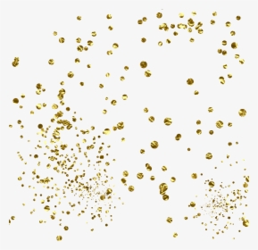 Gold Glitter Confetti Png - Transparent Glitter Confetti Png, Png Download, Free Download