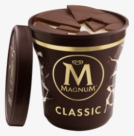 Chocolate,material Property,food,coffee Cup,chocolate - Magnum Crack Ice Cream, HD Png Download, Free Download