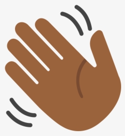 Transparent Waving Hand Emoji Png - Wave Hand Png, Png Download, Free Download