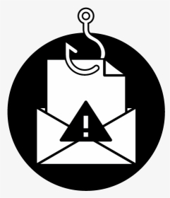 Phishing Simulation Icon Black - Graphic Design, HD Png Download, Free Download