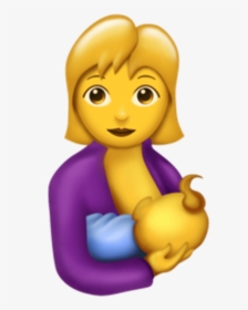 New Breastfeeding Emoji, HD Png Download, Free Download