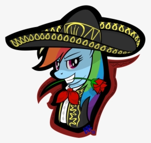 Hats Clipart Mariachi - My Little Pony Mexican, HD Png Download, Free Download