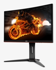 Aoc Introduces New G1 Series Curved Gaming Monitors - Aoc 24 Led C24g1, HD Png Download, Free Download