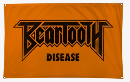 Disease Orange Wall Flag"  Class="lazyload Lazyload - Beartooth Disease Tour Australia, HD Png Download, Free Download