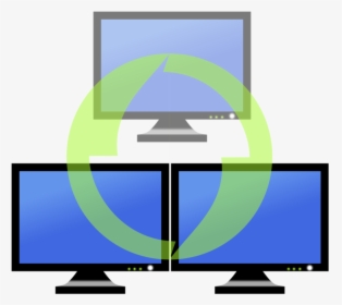 Led-backlit Lcd Computer Monitors Computer Icons Television - Computer Monitor, HD Png Download, Free Download