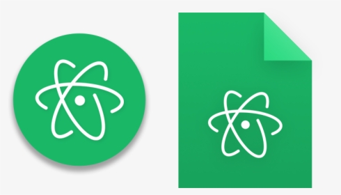 Alt Text - Git Atom Icon Png, Transparent Png, Free Download