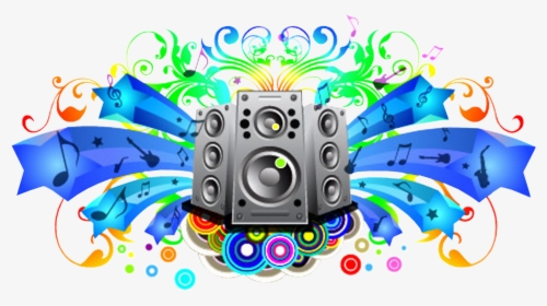 Music Brushes Effects ~ Lunafy3-tutorial - Vector Sound System Png, Transparent Png, Free Download