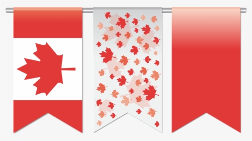 Flag Banner Png - Canada Flag Banner Png, Transparent Png, Free Download