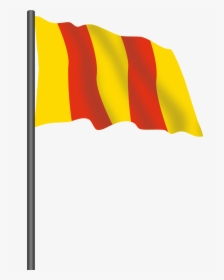 Motor Racing Flag - Red Yellow Flag Png, Transparent Png, Free Download